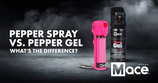 Pepper Spray vs gel