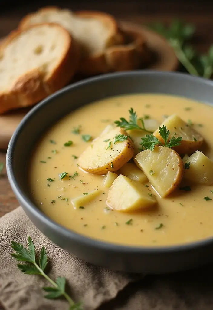 25 Best Meals to Take to a Family That Everyone Appreciates - 12. Potato and Leek Soup
