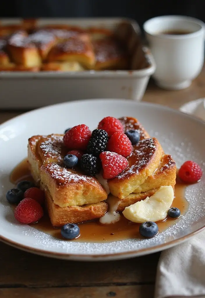 25 Best Meals to Take to a Family That Everyone Appreciates - 16. French Toast Casserole