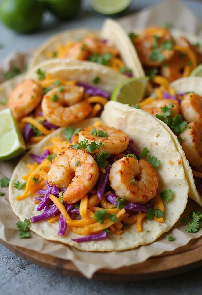 25 Best Meals to Take to a Family That Everyone Appreciates - 22. Shrimp Tacos