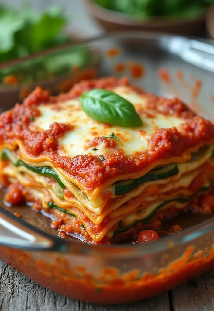 25 Best Meals to Take to a Family That Everyone Appreciates - 5. Vegetable Lasagna