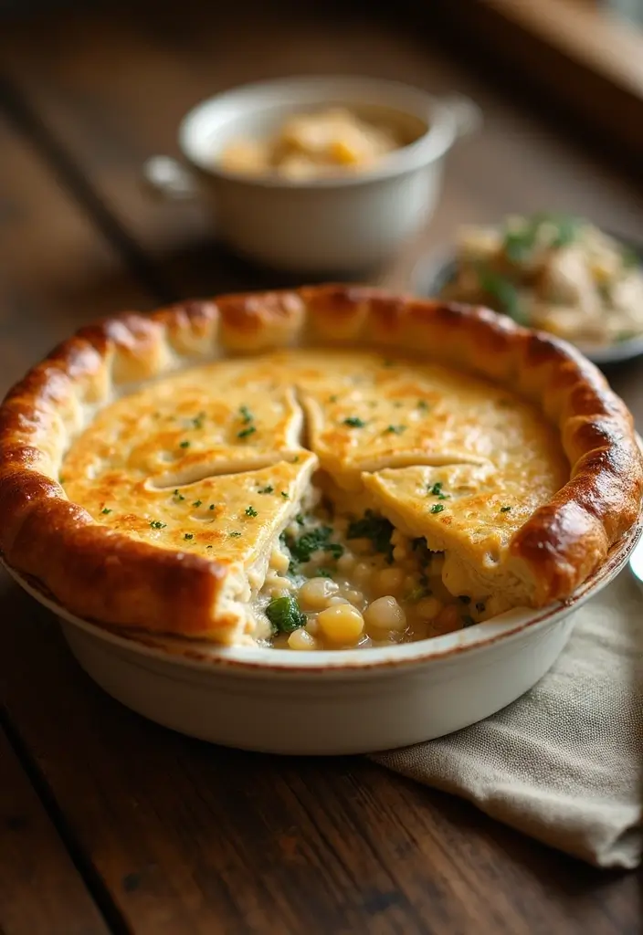 25 Best Meals to Take to a Family That Everyone Appreciates - 8. Chicken Pot Pie