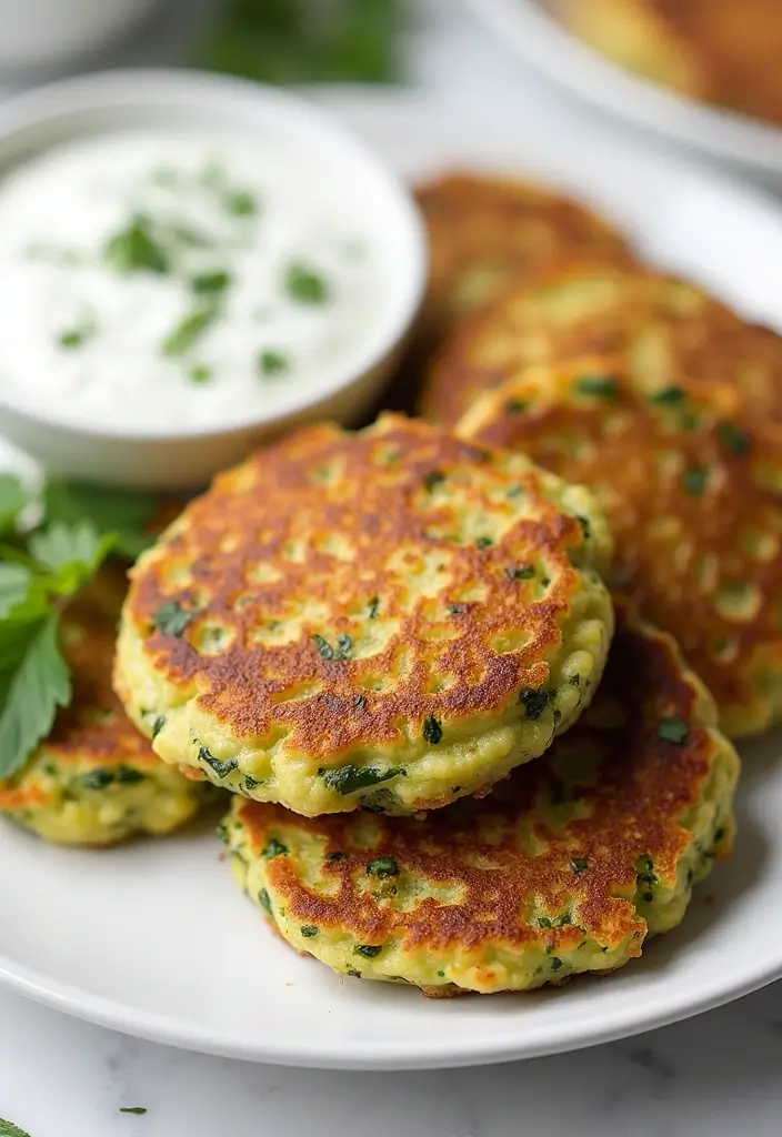 25 Cheap Healthy Family Meals That Everyone Loves - 10. Zucchini Fritters