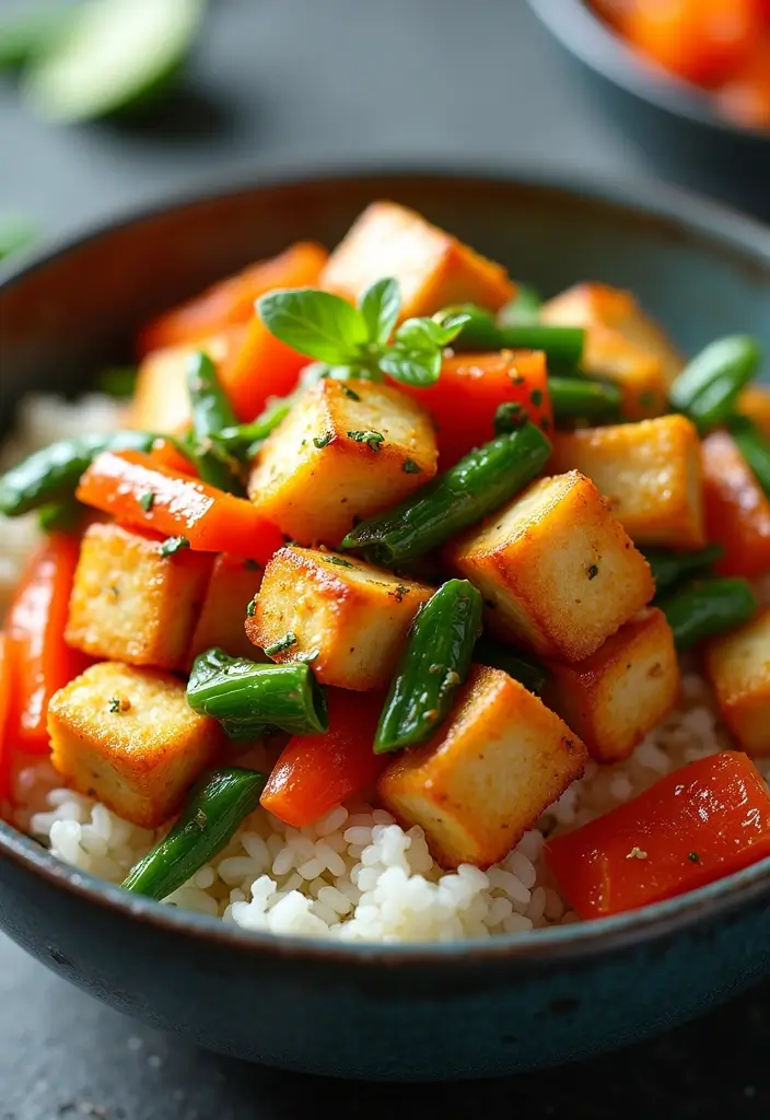 25 Cheap Healthy Family Meals That Everyone Loves - 15. Tofu Stir-Fry