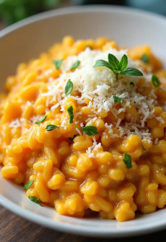 25 Cheap Healthy Family Meals That Everyone Loves - 18. Butternut Squash Risotto