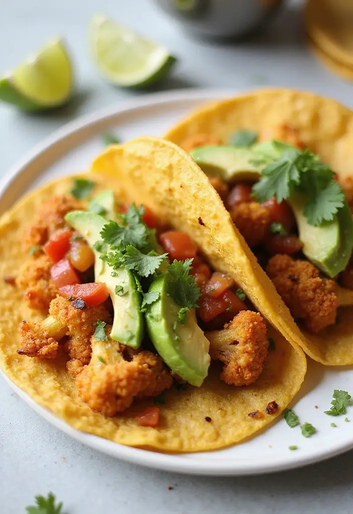 25 Cheap Healthy Family Meals That Everyone Loves - 24. Cauliflower Tacos