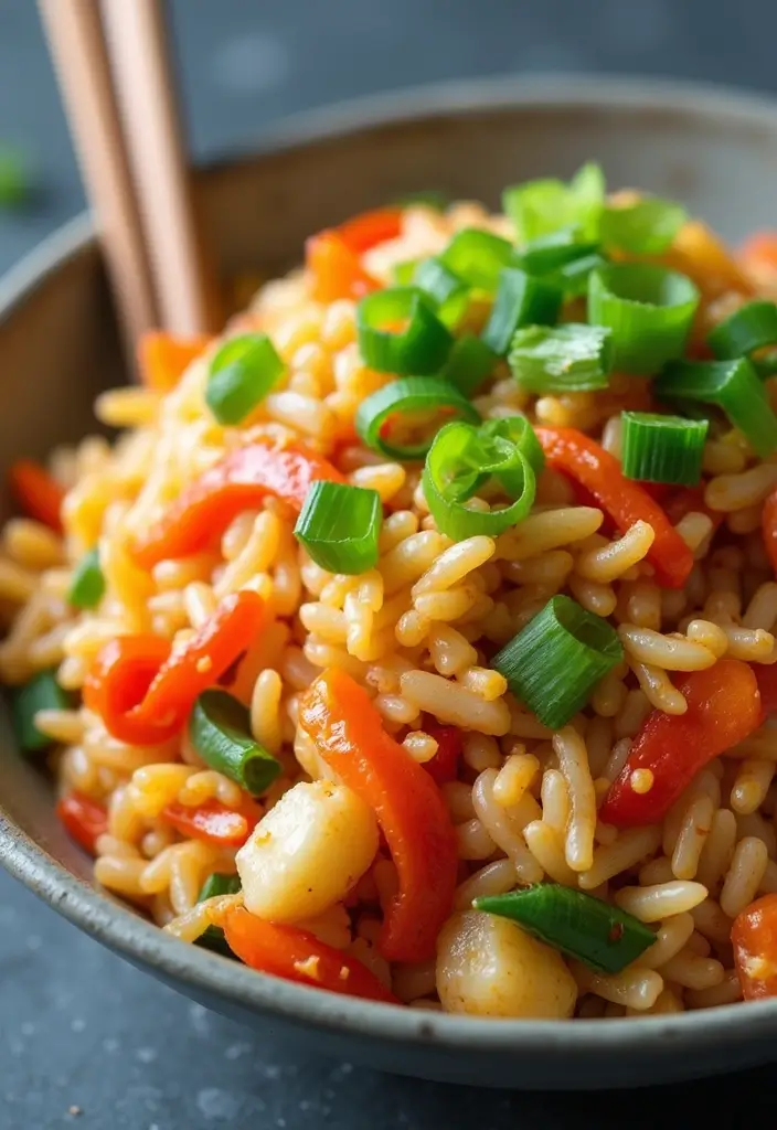 25 Cheap Healthy Family Meals That Everyone Loves - 8. Vegetable Fried Rice