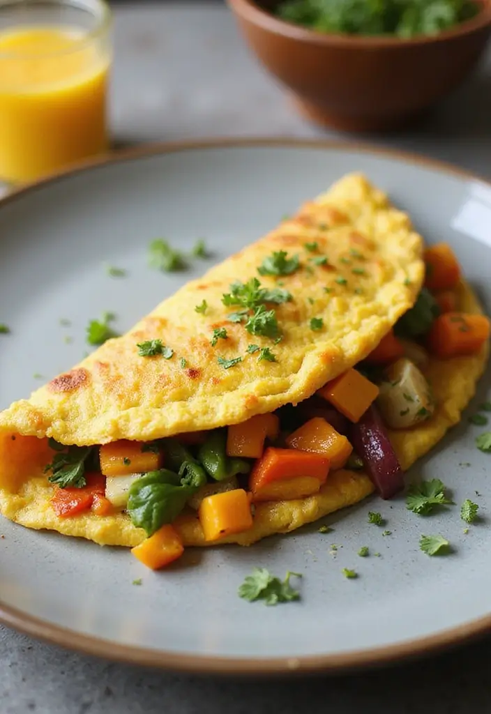25 Cheap Healthy Meals for a Week for a Family of 4 - 13. Veggie Omelette