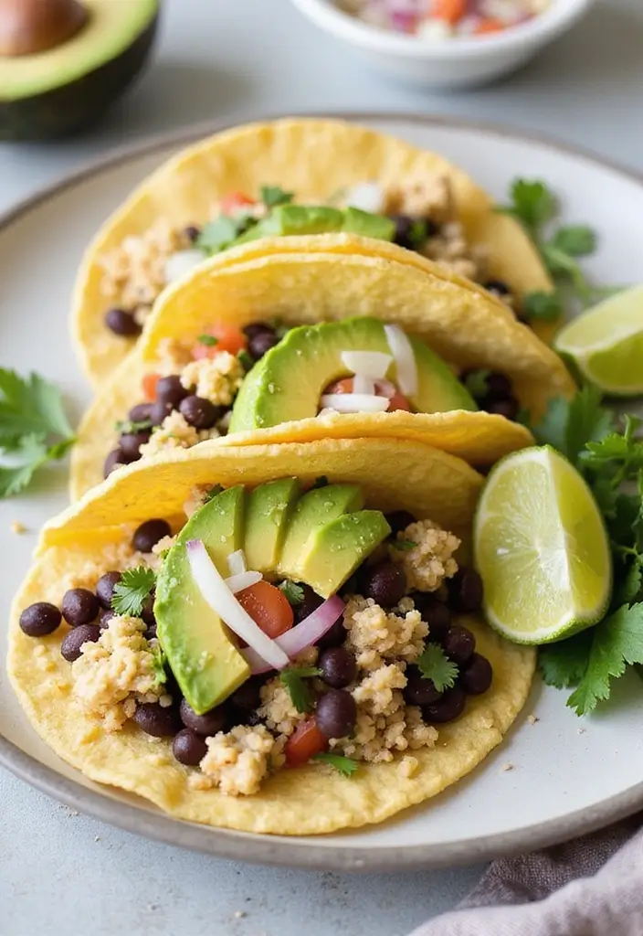 25 Cheap Healthy Meals for a Week for a Family of 4 - 18. Cauliflower Rice Tacos