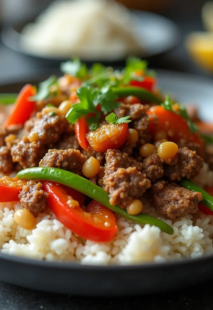 25 Cheap Large Family Ground Beef Meals That Stretch Far - 5. Ground Beef Stir-Fry