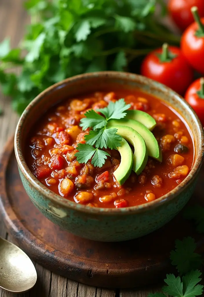 25 Dairy Free Family Crockpot Meal Recipes to Try - 2. Hearty Vegetable Chili
