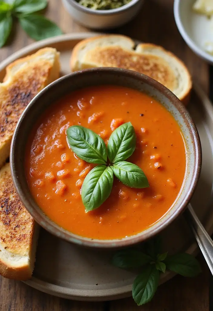 25 Dairy Free Family Crockpot Meal Recipes to Try - 9. Creamy Tomato Basil Soup
