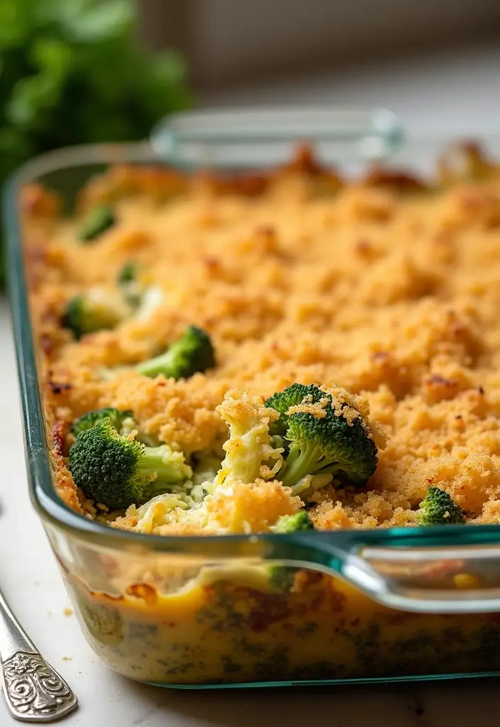 25 Dairy Products That Make Family Meals Delicious - 21. Cheesy Broccoli Casserole