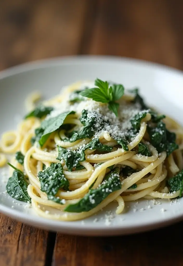 25 Dairy Products That Make Family Meals Delicious - 4. Creamy Spinach and Ricotta Pasta