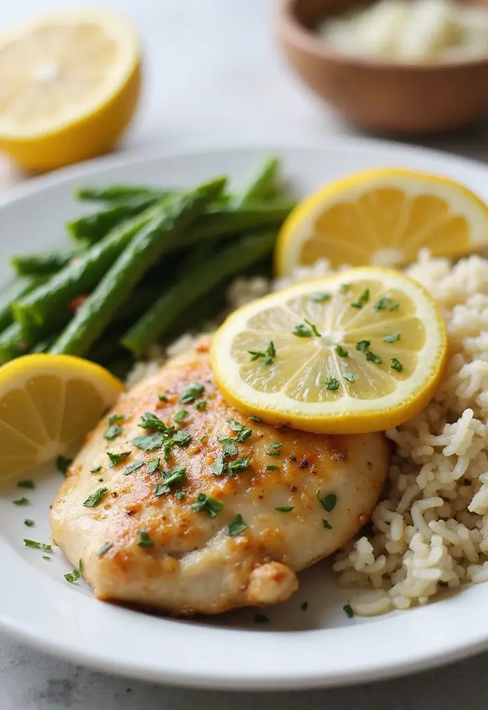 25 Easy Family Slow Cooker Meal Ideas for Busy Nights - 10. Lemon Garlic Chicken