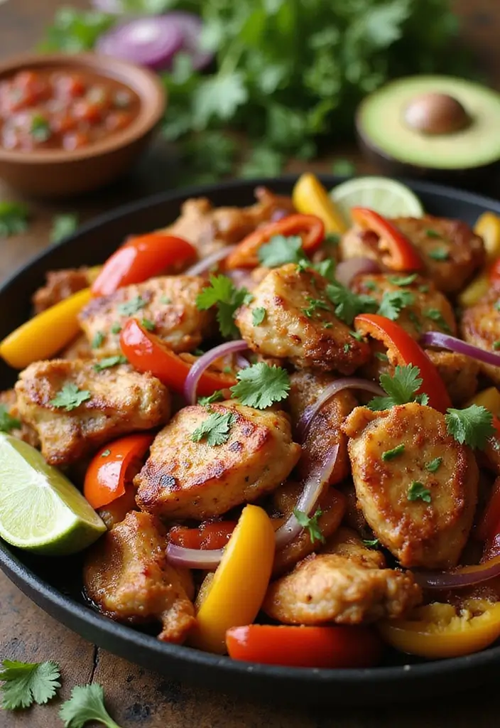 25 Easy Family Slow Cooker Meal Ideas for Busy Nights - 17. Chicken Fajitas