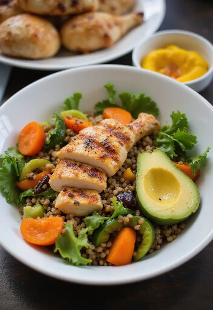 25 Easy Family Slow Cooker Meal Ideas for Busy Nights - 20. Chicken and Quinoa Bowl