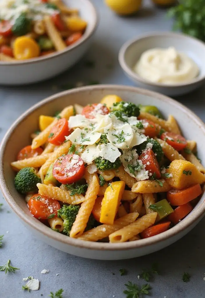 25 Easy Family Slow Cooker Meal Ideas for Busy Nights - 21. One-Pot Pasta Primavera