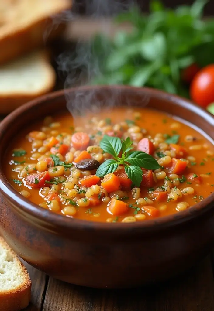 25 Easy Healthy Dinner Recipes for Family on a Budget - 6. Lentil Soup