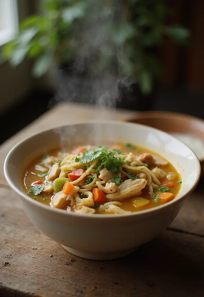 25 Easy Meal Ideas for Sick Family Members - 1. Classic Chicken Noodle Soup