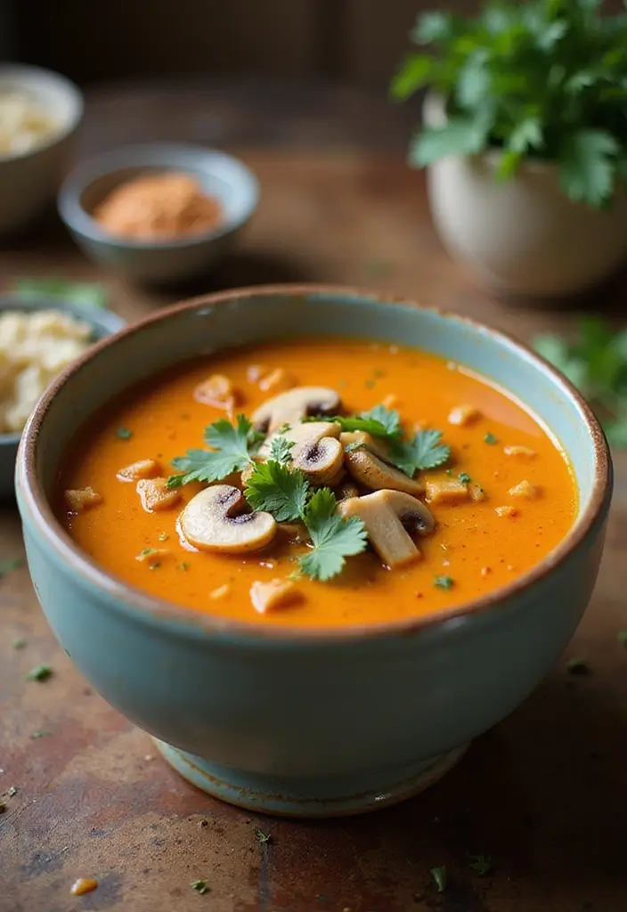 25 Easy Meal Ideas for Sick Family Members - 14. Thai Coconut Soup
