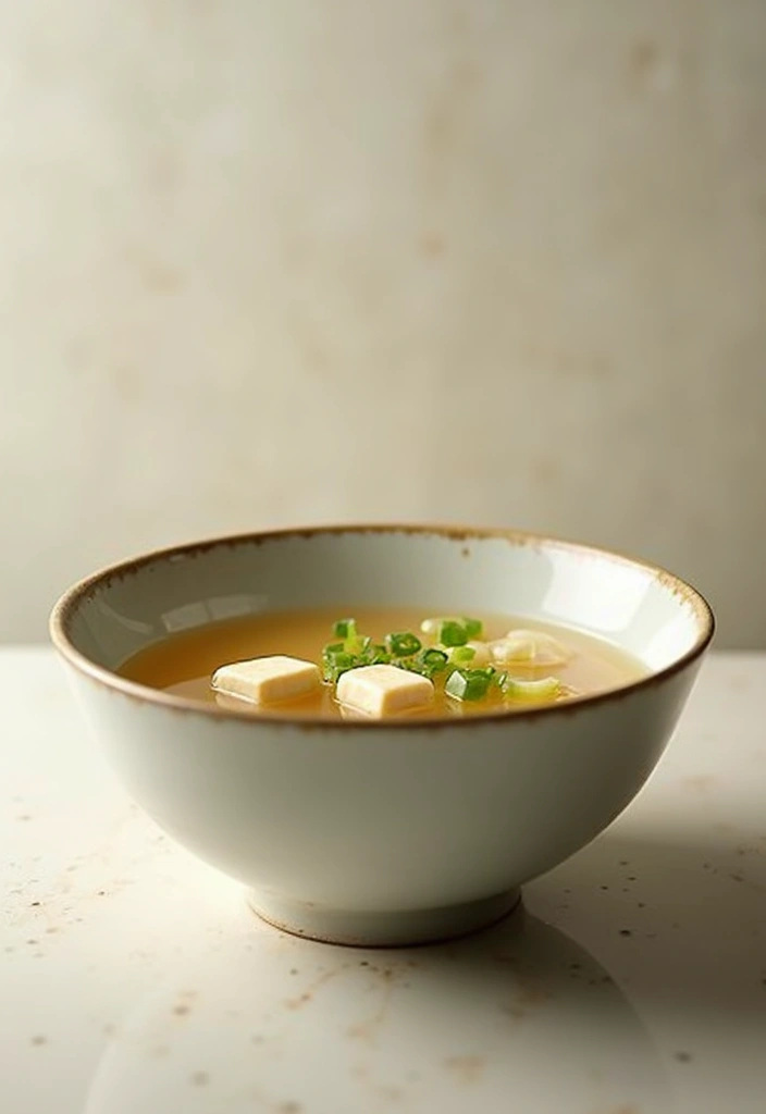 25 Easy Meal Ideas for Sick Family Members - 6. Miso Soup with Tofu