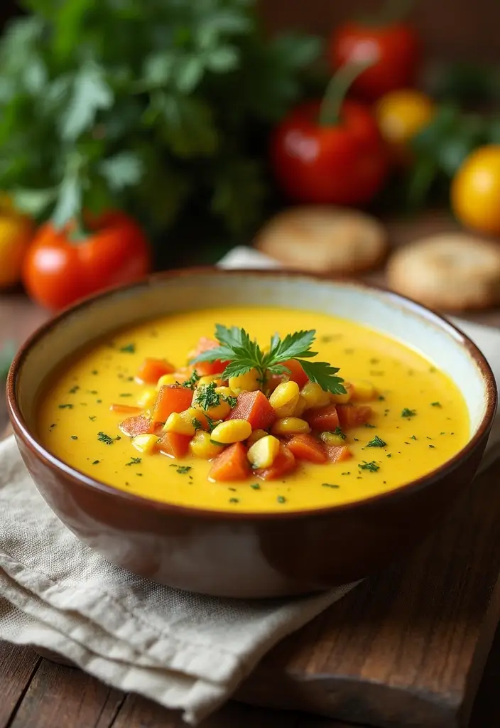 25 Easy Meal Ideas for Sick Family Members - 9. Zucchini and Corn Chowder