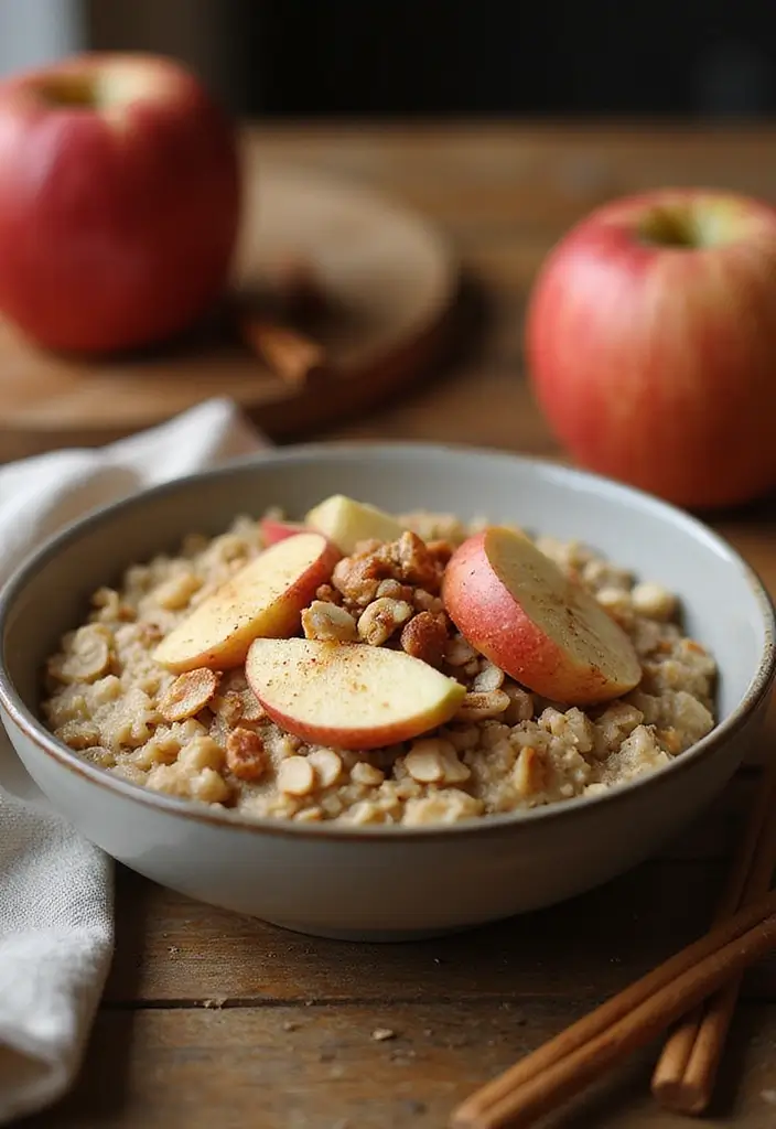 25 Family Friendly Slow Cooker Meals That Save Time - 10. Apple Cinnamon Oatmeal