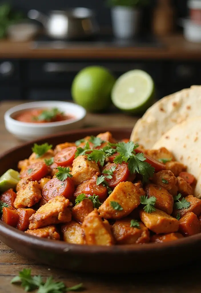 25 Family Friendly Slow Cooker Meals That Save Time - 13. Chicken Fajitas