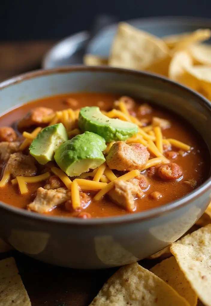25 Family Friendly Slow Cooker Meals That Save Time - 20. Chicken Taco Soup