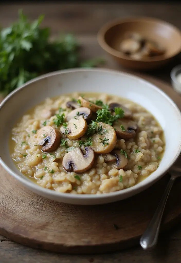 25 Family Meals for Picky Eaters That Work Every Time - 13. One-Pot Creamy Mushroom Risotto