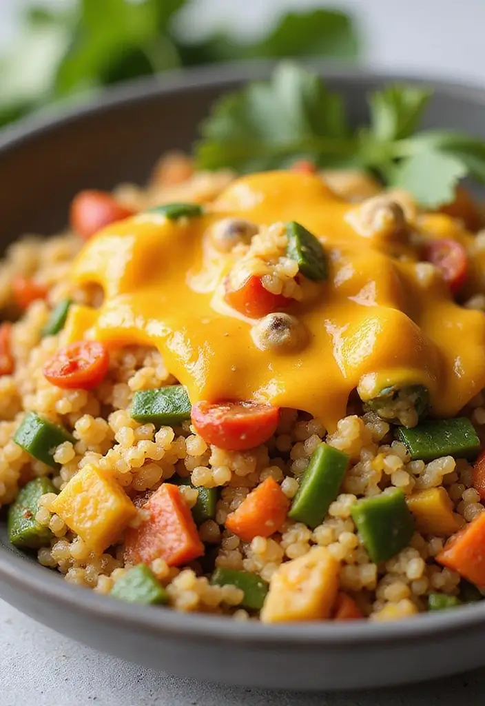 25 Family Meals for Picky Eaters That Work Every Time - 4. One-Pot Cheesy Vegetable Quinoa