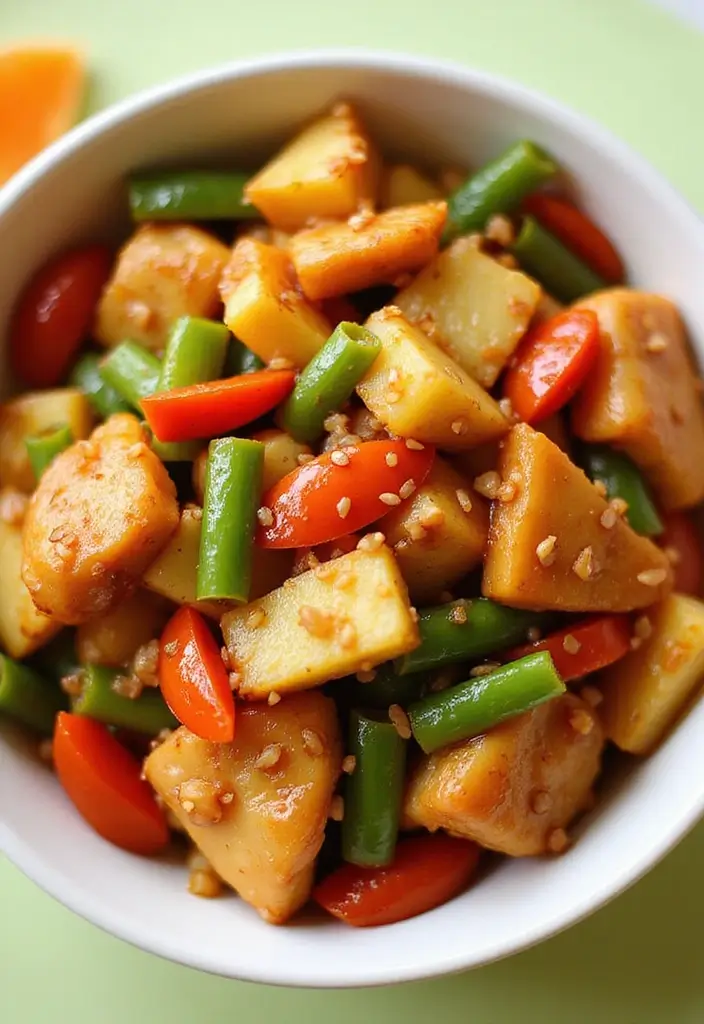 25 Family Meals for Picky Eaters That Work Every Time - 5. Sweet and Sour Chicken Stir-Fry