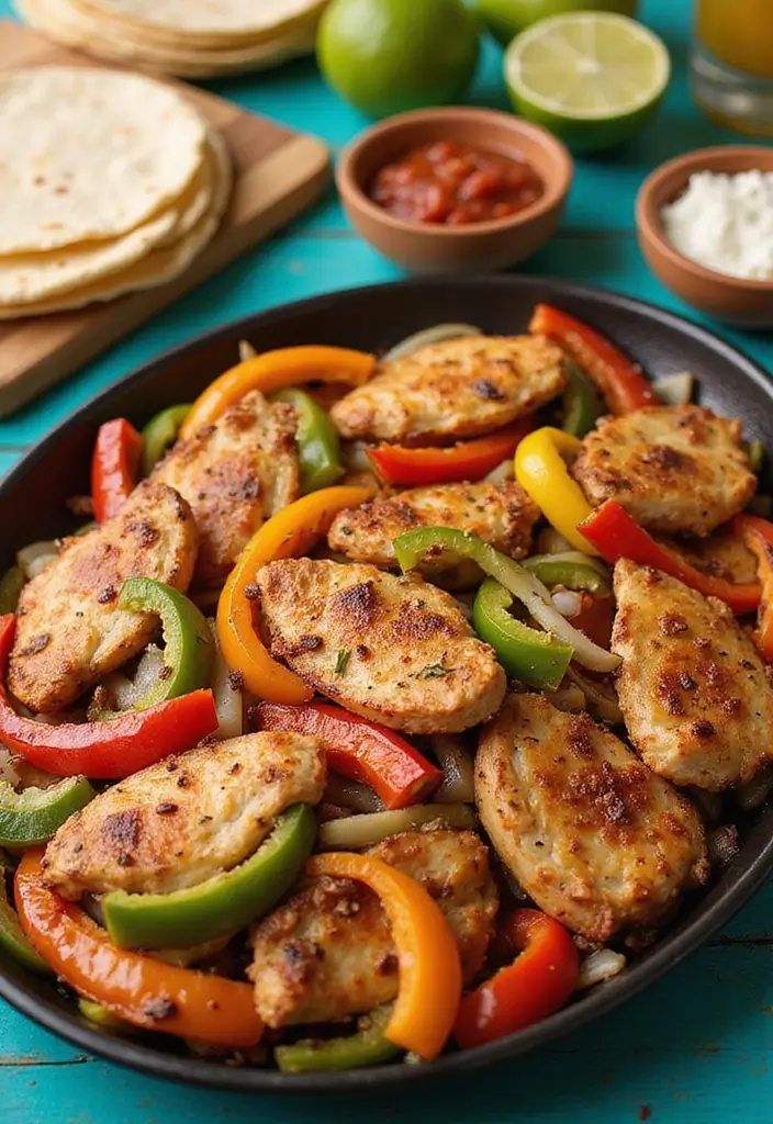 25 Family Meals for Picky Eaters That Work Every Time - 7. Easy Chicken Fajitas