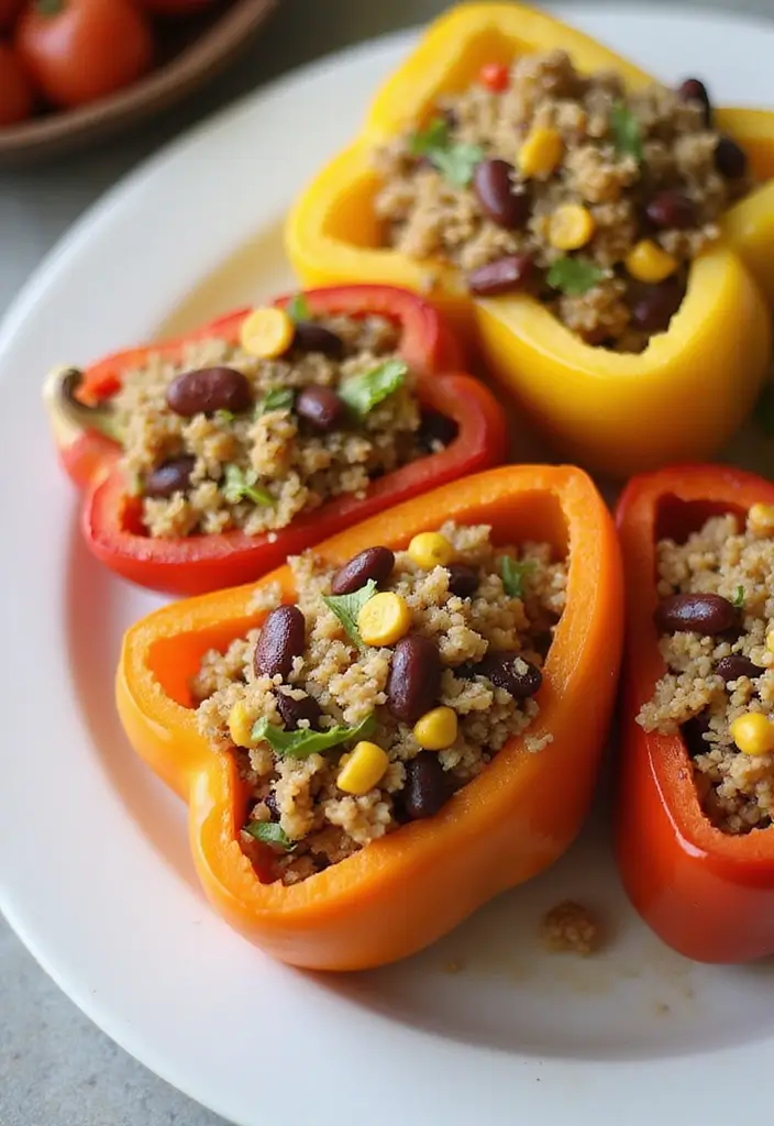 25 Family Prep Meals for the Week Made Simple - 10. Stuffed Bell Peppers
