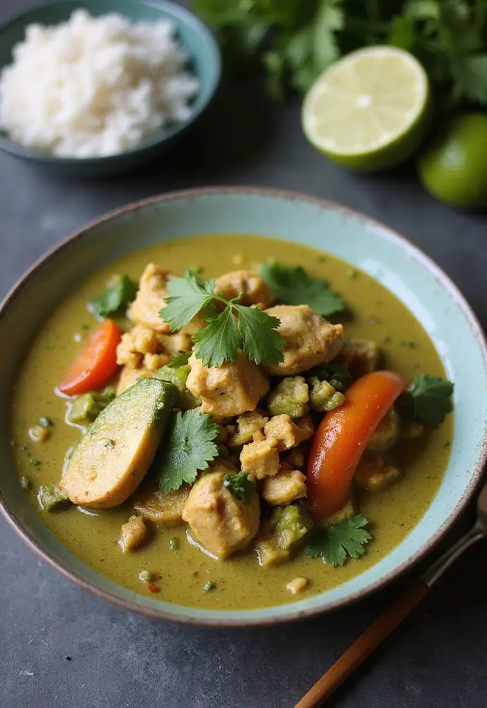 25 Family Prep Meals for the Week Made Simple - 21. Thai Green Curry