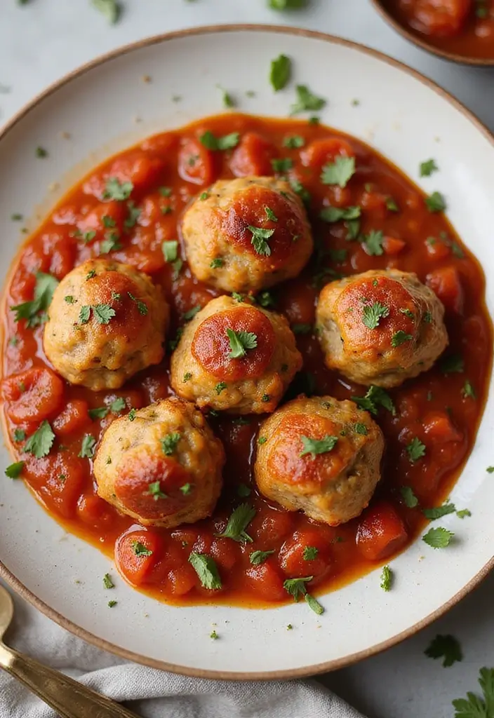 25 Family Prep Meals for the Week Made Simple - 3. Turkey Spinach Meatballs