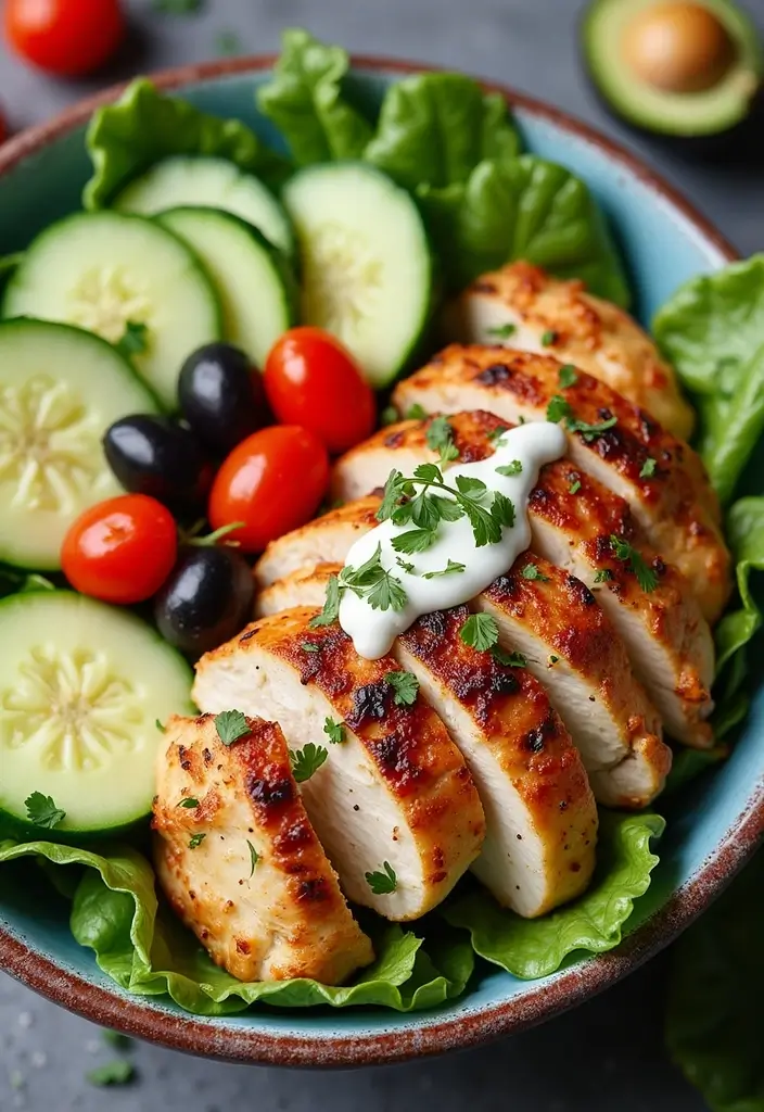 25 Family Prep Meals for the Week Made Simple - 6. Greek Chicken Bowls