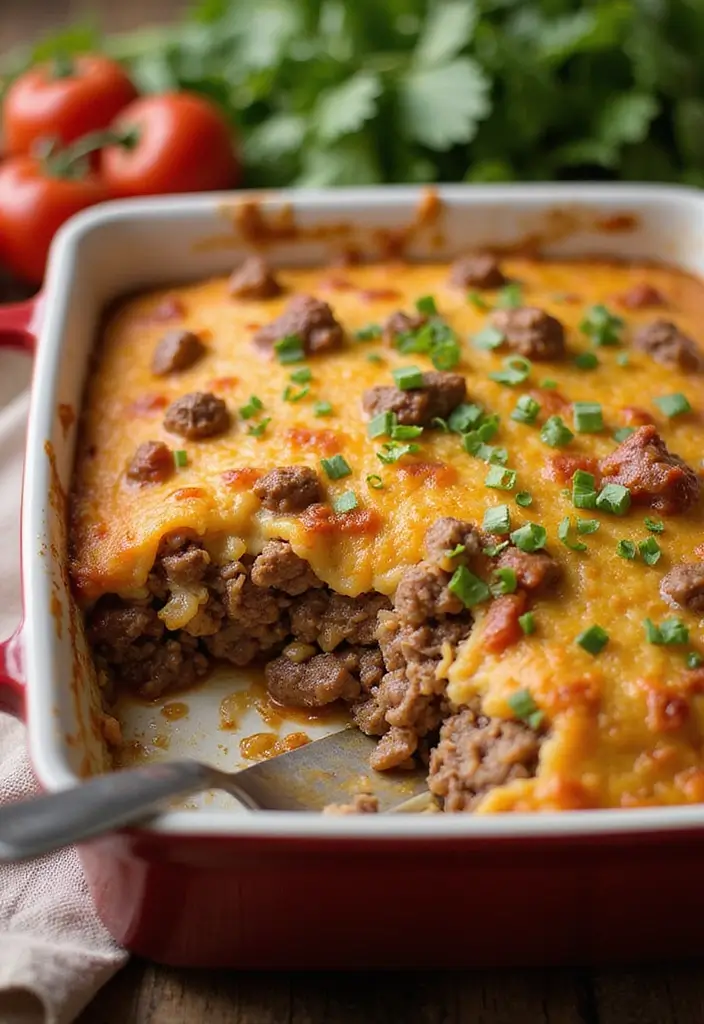 25 Ground Beef Family Meal Recipes That Kids Love - 16. Beef and Rice Casserole