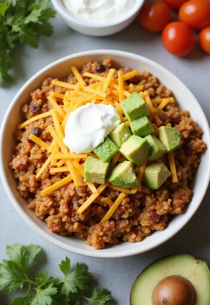 25 Ground Beef Family Meal Recipes That Kids Love - 2. One-Pot Taco Rice