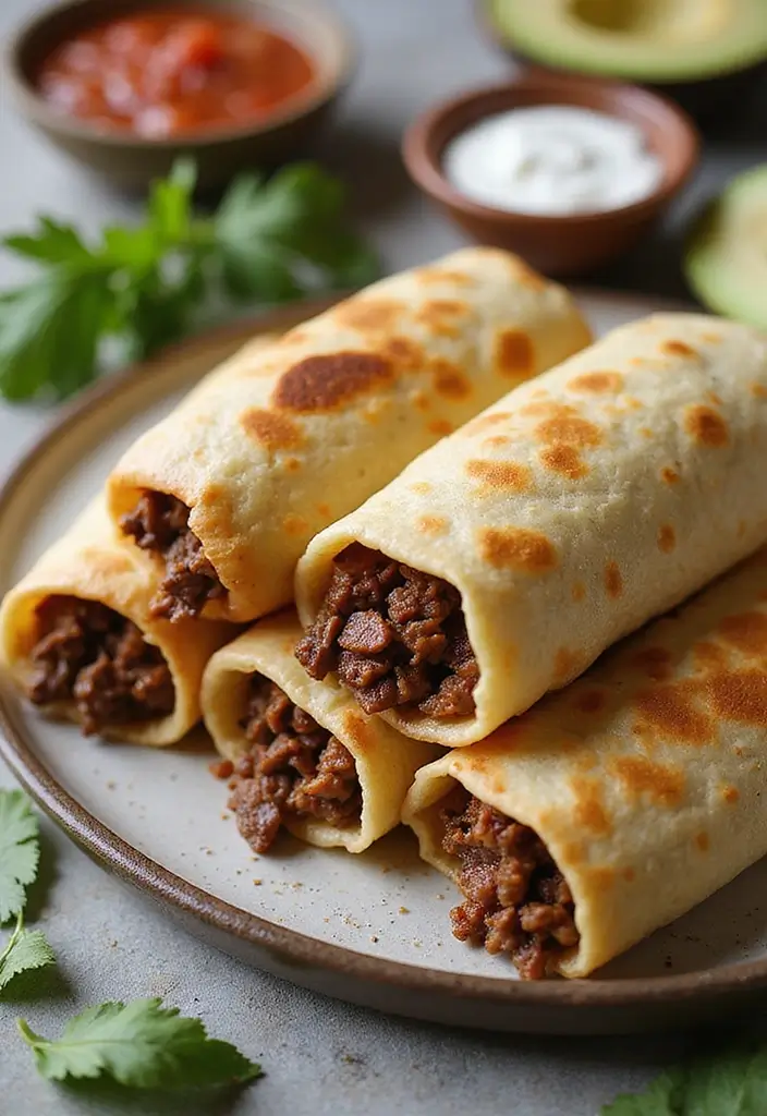 25 Ground Beef Family Meal Recipes That Kids Love - 20. Beef Burritos