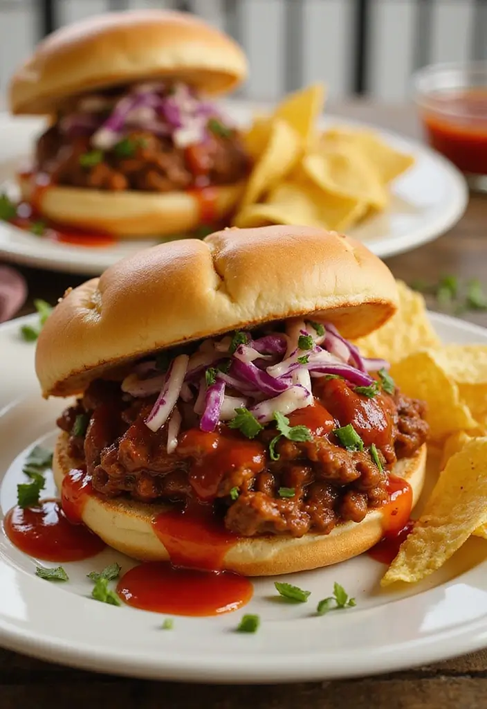 25 Ground Beef Family Meal Recipes That Kids Love - 3. Instant Pot Sloppy Joes