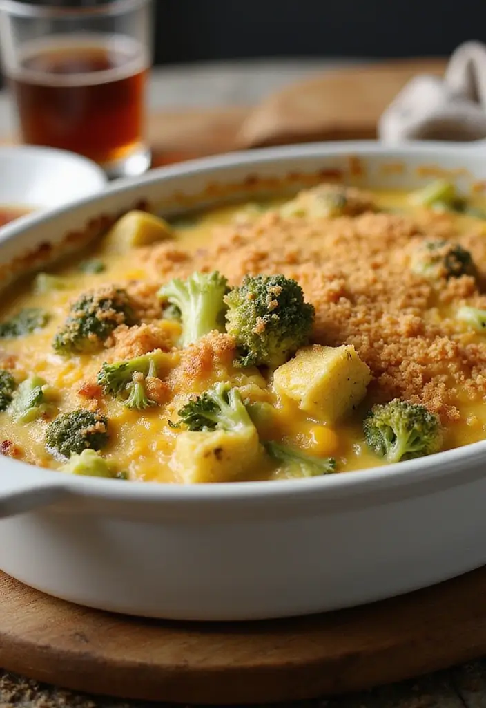 25 Healthy Family Crockpot Meals That Are Easy to Make - 11. Broccoli and Cheese Casserole