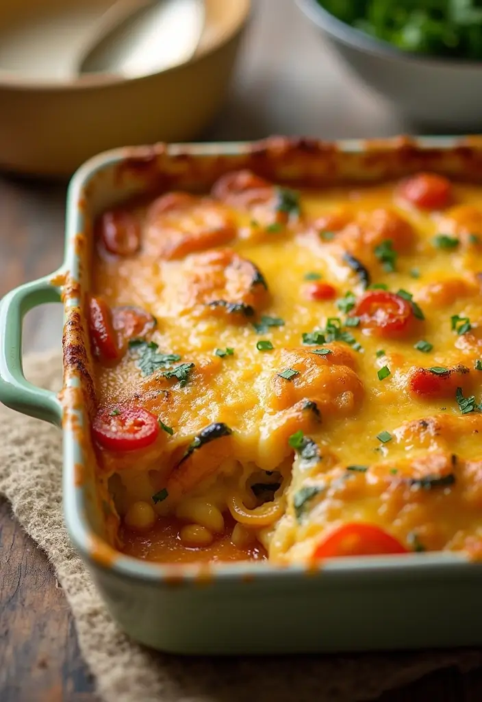25 Healthy Family Crockpot Meals That Are Easy to Make - 18. Cheesy Vegetable Casserole