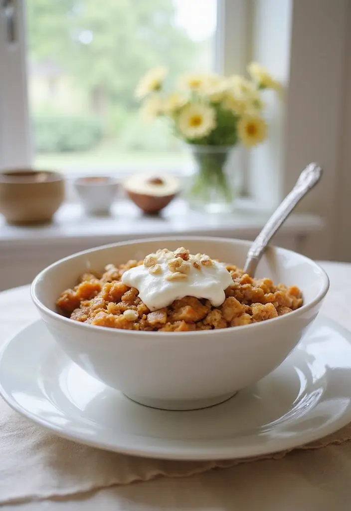 25 Healthy Family Crockpot Meals That Are Easy to Make - 22. Carrot Cake Oatmeal