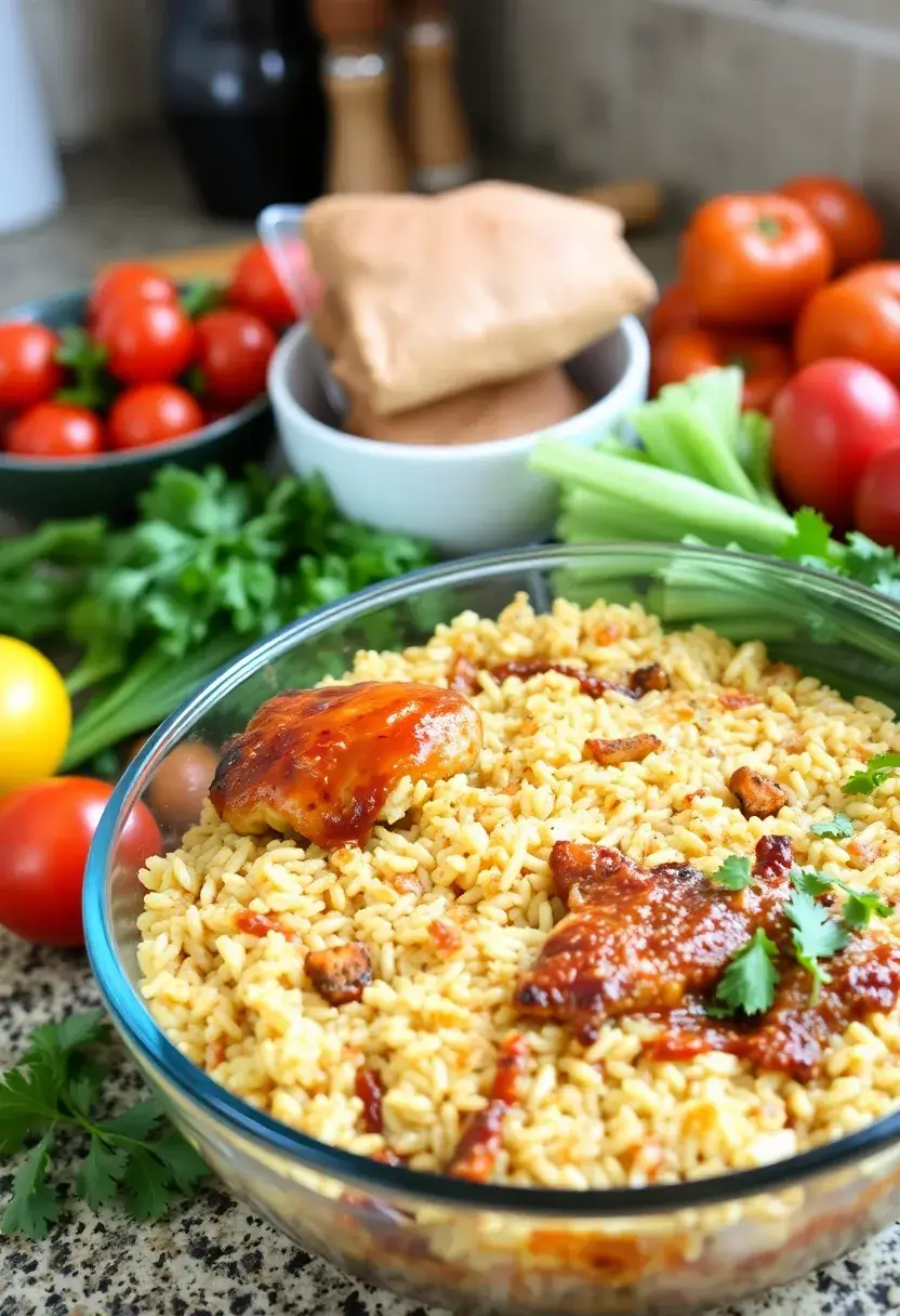 25 Healthy Family Meals for Picky Eaters Made Simple - 17. BBQ Chicken and Rice Casserole