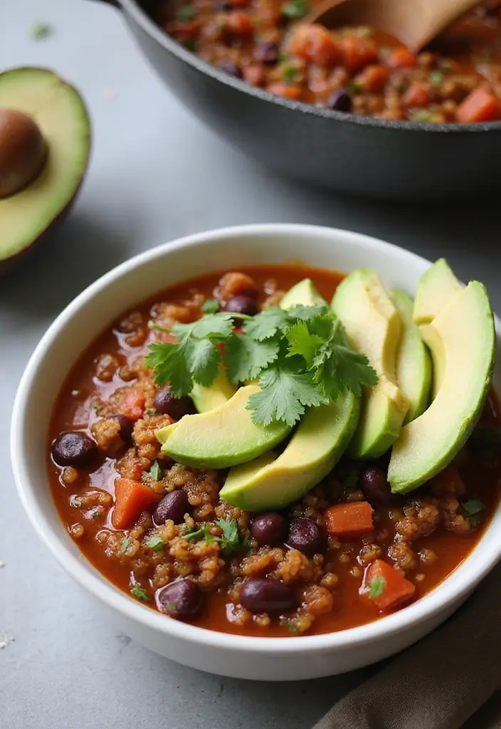25 Healthy Weeknight Family Meal Recipes Made Easy - 1. One-Pot Quinoa and Black Bean Chili