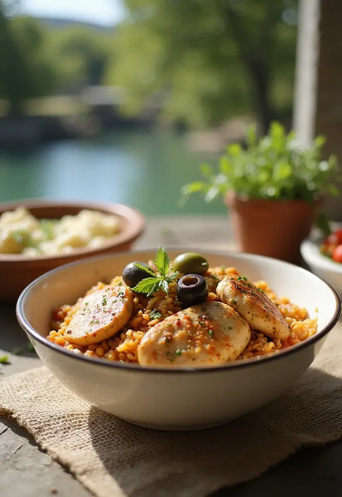 25 Healthy Weeknight Family Meal Recipes Made Easy - 24. One-Pot Mediterranean Chicken and Rice