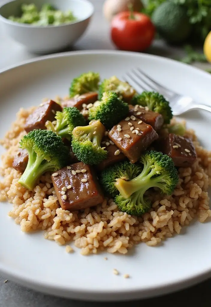 25 Healthy Weeknight Family Meal Recipes Made Easy - 6. Simple Beef and Broccoli Stir-Fry