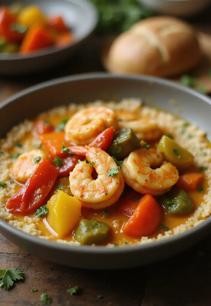 25 High Protein Low Calorie Family Meals for Healthy Living - 15. Coconut Curry Shrimp